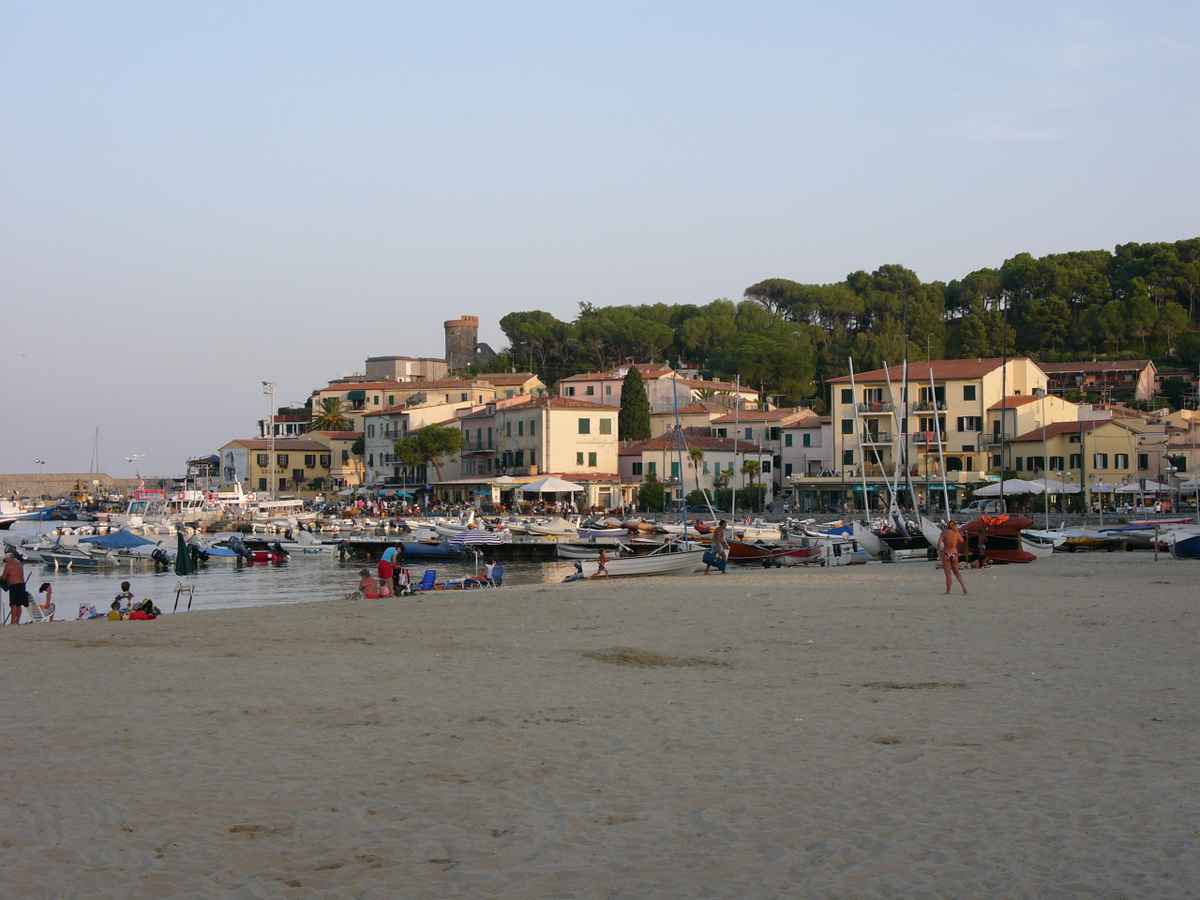 Marina di Campo auf der Insel Elba