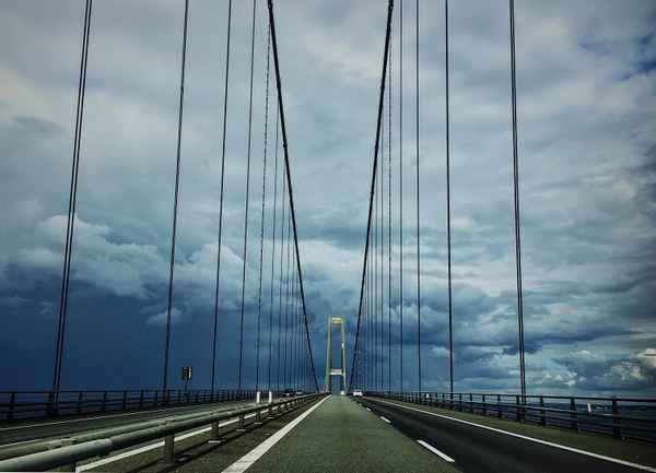 storebaeltbrücke über den großen belt