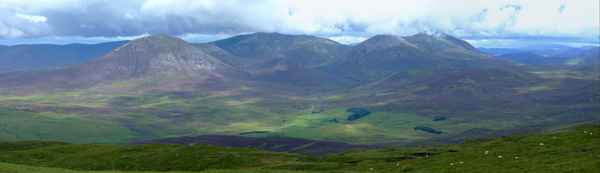 Highlands in Schottland