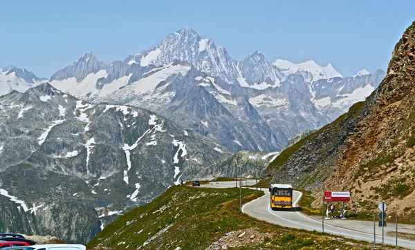 Blick vom Furkapass . . .