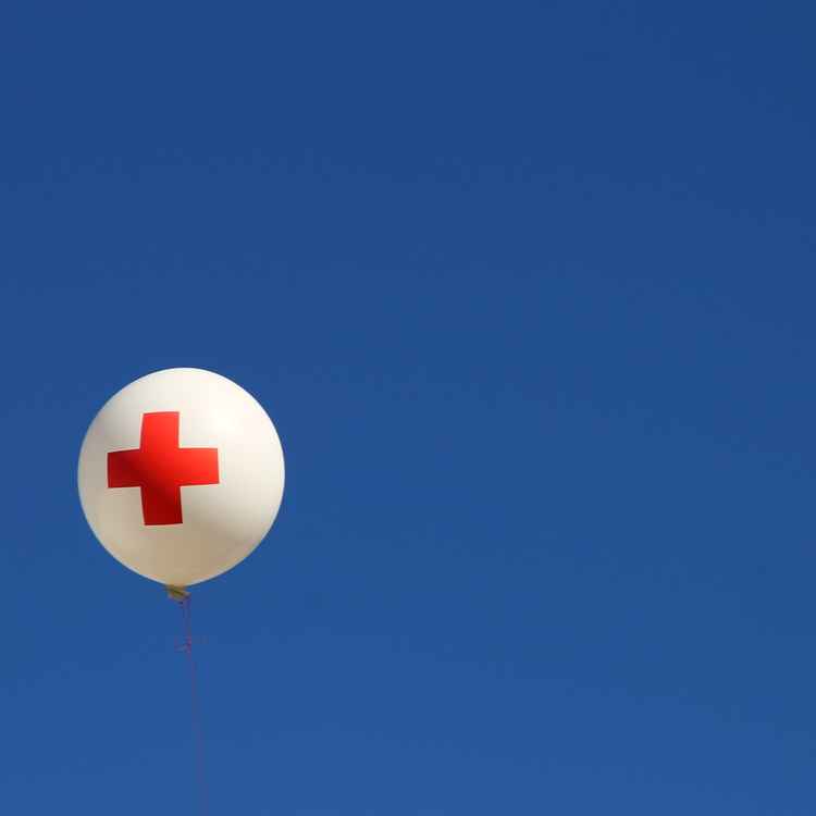Der Rettungsballon...