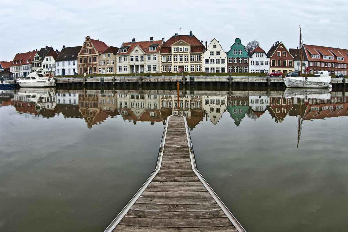 Stadtansicht Glückstadt