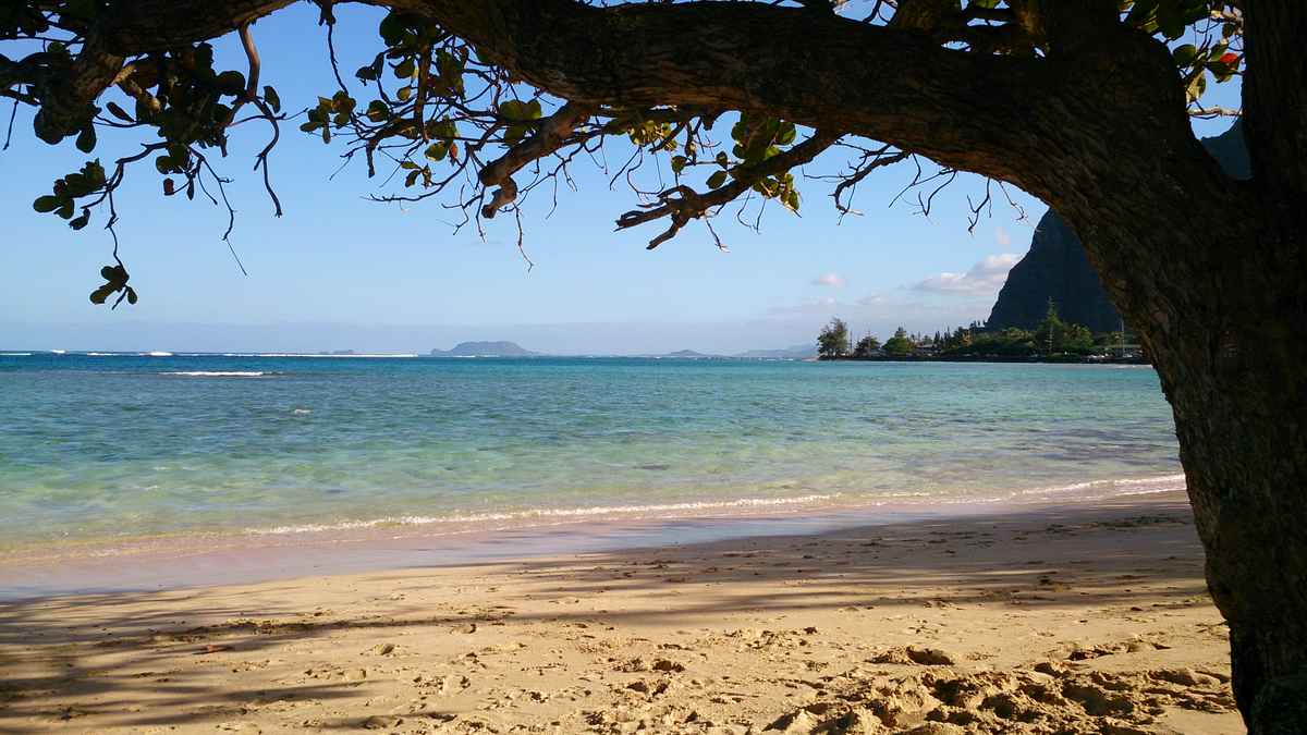 Traumstrand auf Oahu