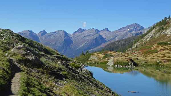 Unterwegs der Guggisee