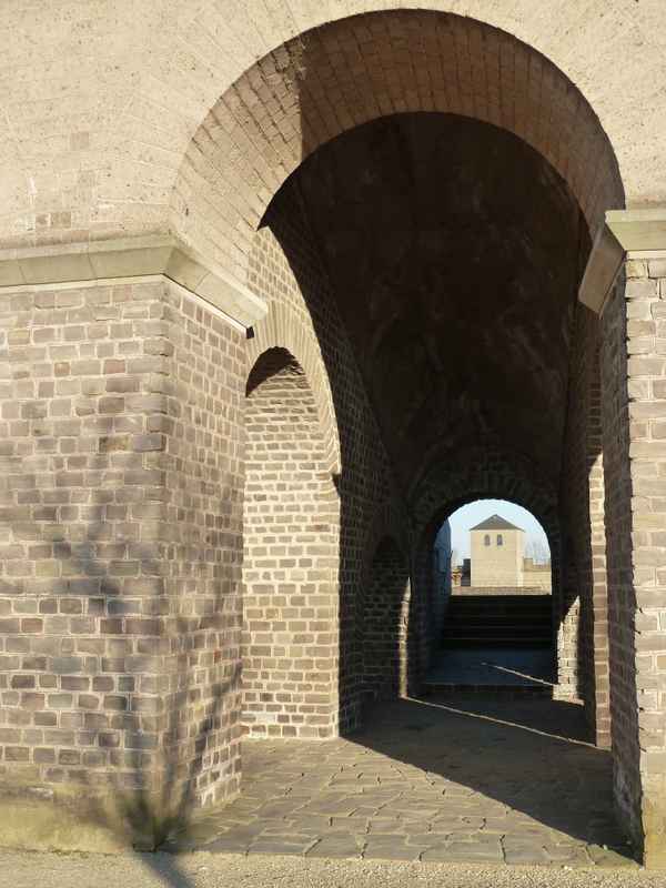 Einblick in das Amphitheater Xanten