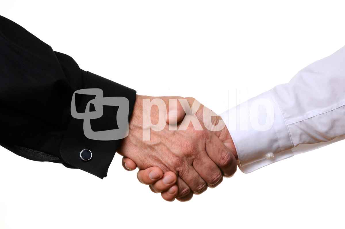 shake hands