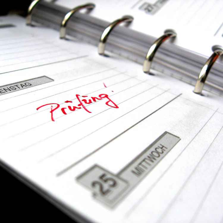 Termin: Prüfung