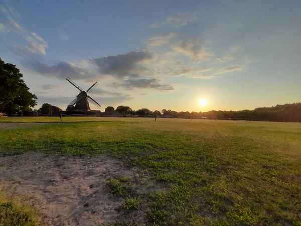 Windmühle in  Lübberstedt bei Bremen.