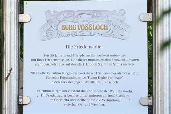 Burg Vossloch Friedensadler