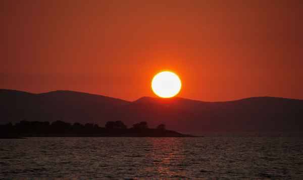 Pašman , Sonnenuntergang