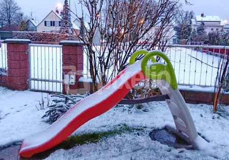 Rutschen im Schnee