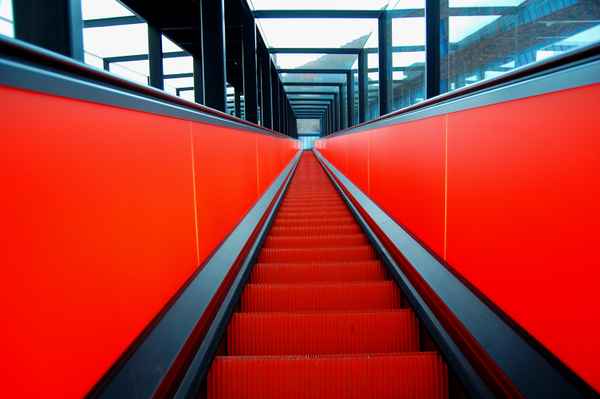endlose Rolltreppe