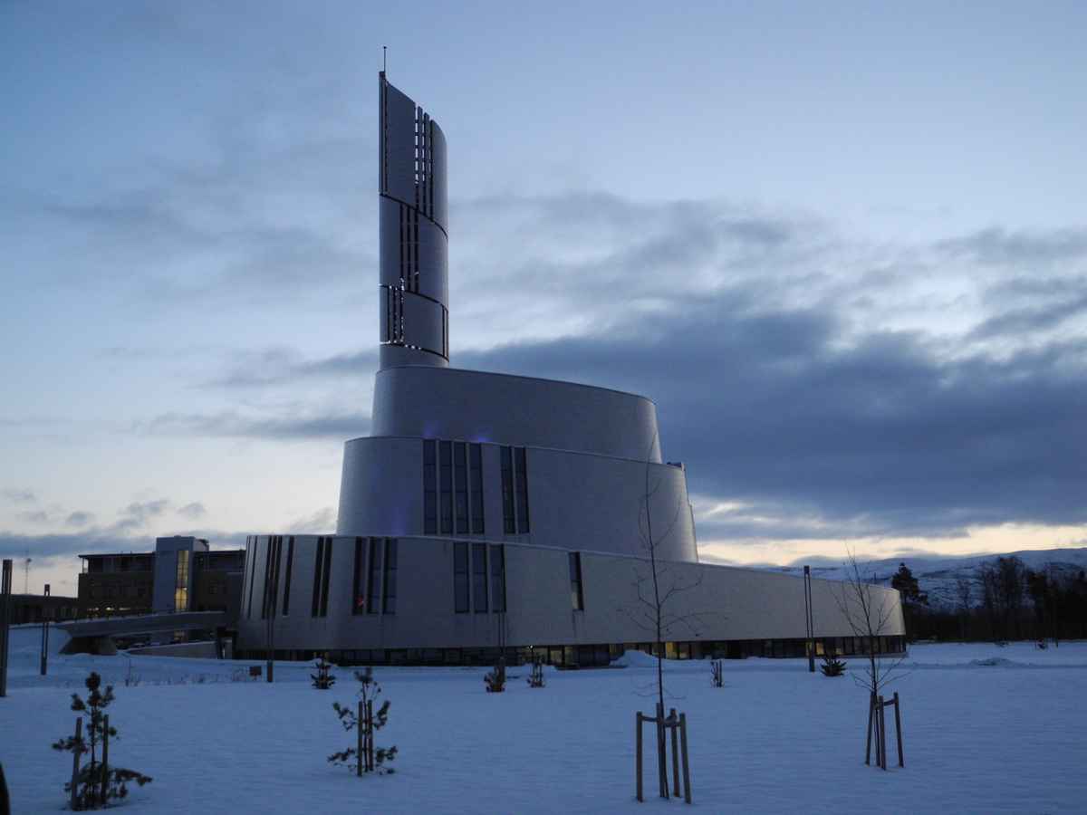 Nordlichtkathedrale in Alta