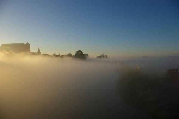 Verdener Dom im Nebel