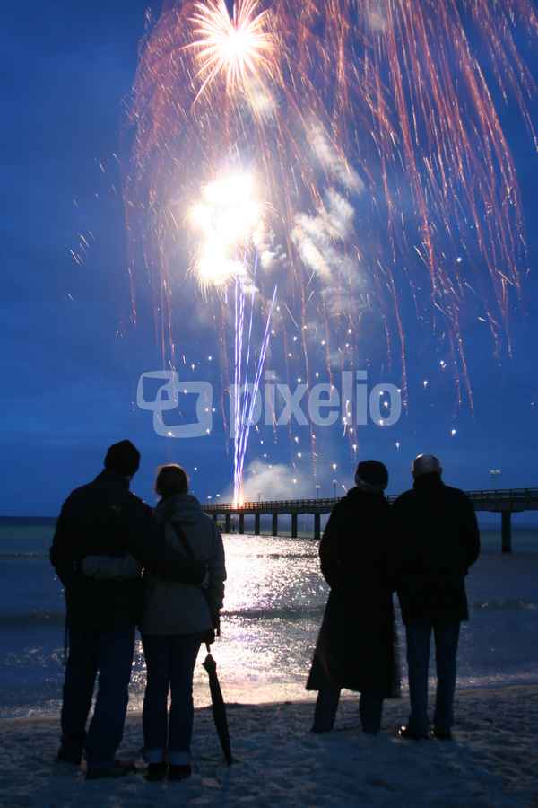 Ostsee-Feuerwerk