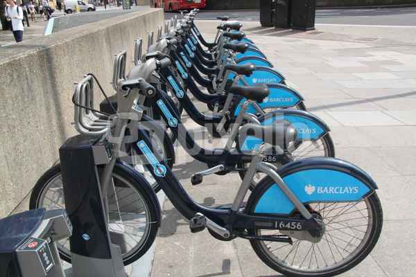Aufgefädelt - Fahrradverleih in London