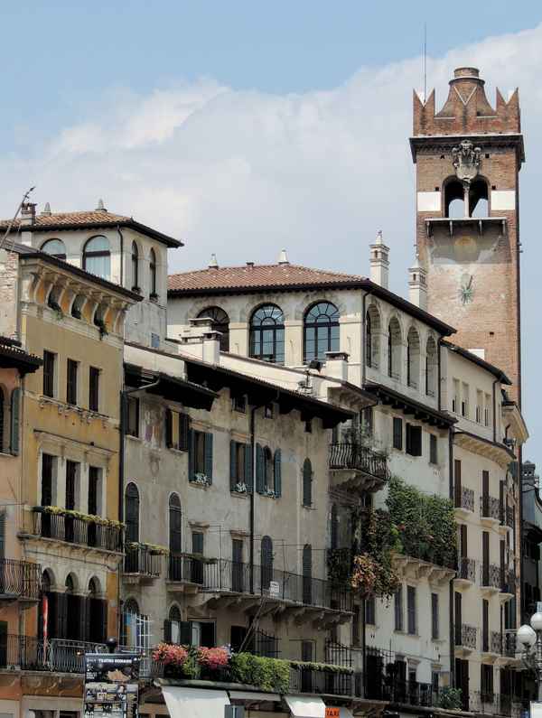 Verona, Historische Fassaden