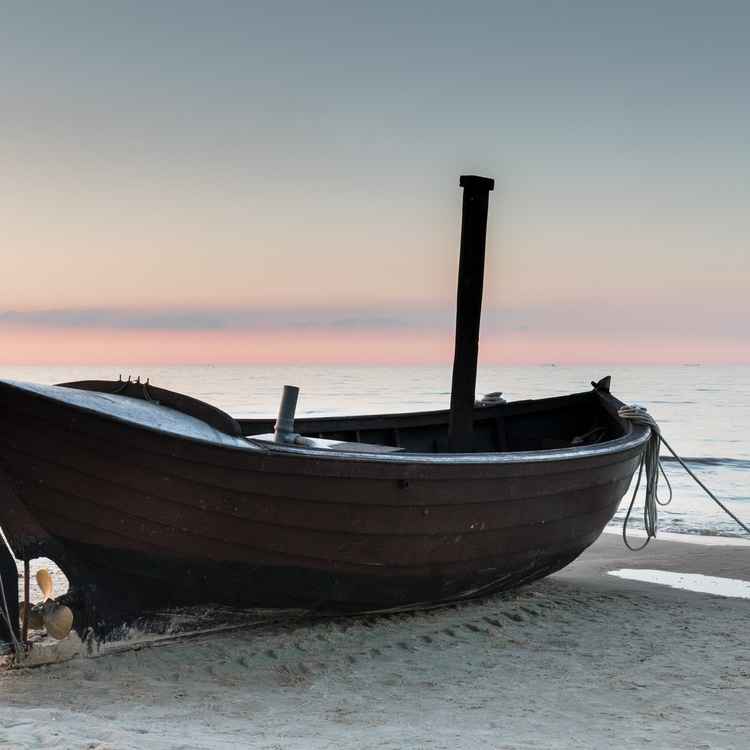 Sonnenuntergang auf Usedom