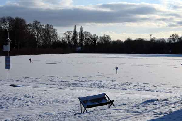 Winterruhe im Freibad