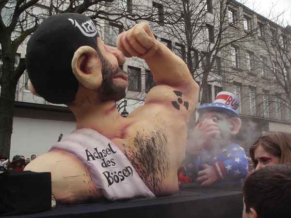 Festwagen am Rosenmontag