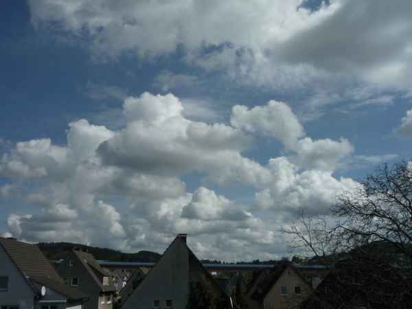 Wolkenstimmung  im  Sauerland