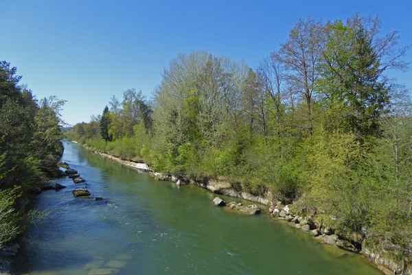 Die Saane bei Laufen