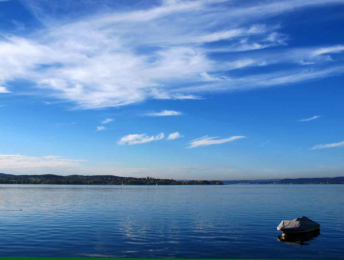 Föhnstimmung am Schwäbischen Meer