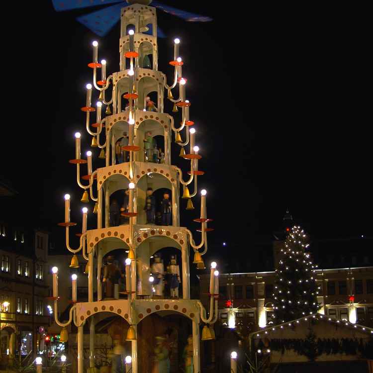 Weihnachtspyramide in Aue