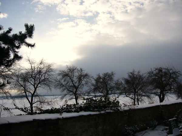 Winter mit Farbe