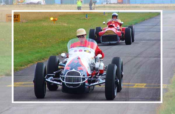 Alte Rennwagen