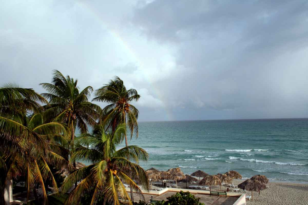 noch ein kurzer Regenbogen