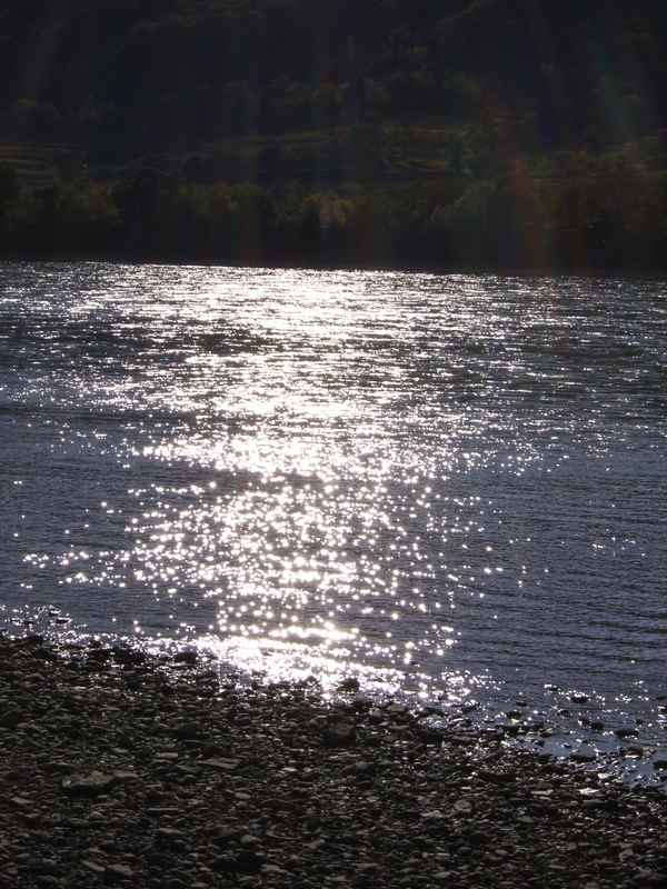 Abendstimmung an der Donau