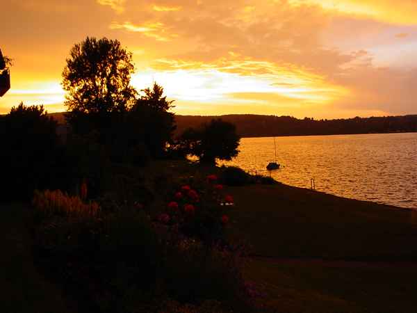 Abendstimmung am Bodensee