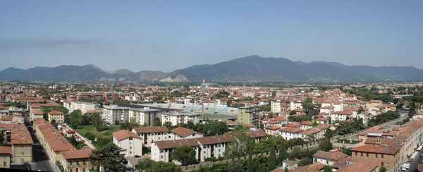 Blick vom Turm in Pisa
