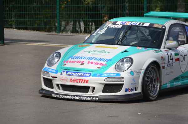 T. Pivoda im Porsche Carrera Cup 2012