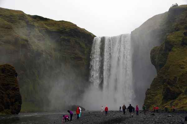 Wasserfall Skogafoss in Island