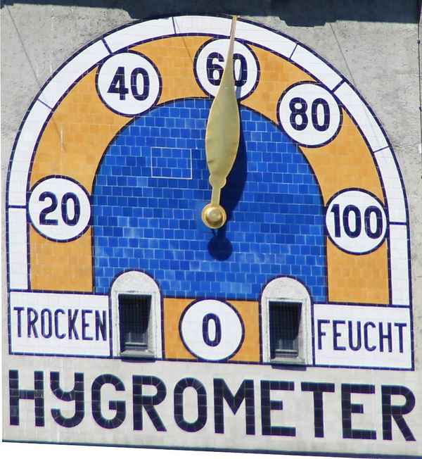 Hygrometer am Deutschen Museum