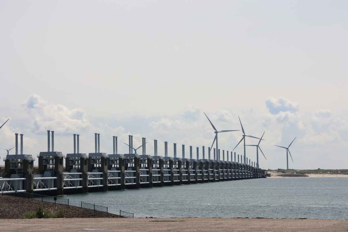 Wasserkraftwerk Oosterschelderkering