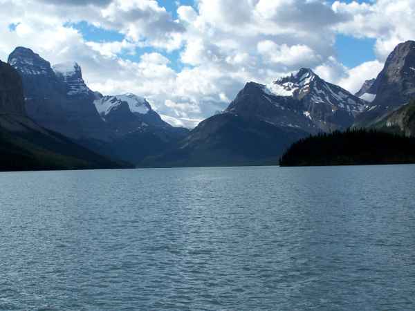Auf dem Maligne Lake /Jasper Nationalpark