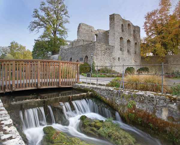 Die Lippe in Bad Lippspringe