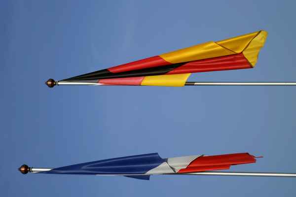 Flaggen Deutschland Frankreich