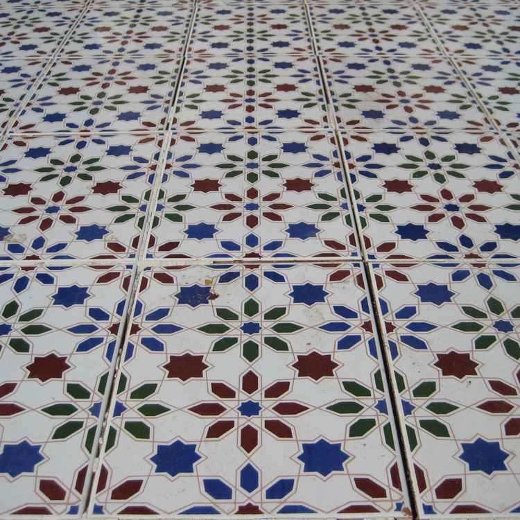 Spanisches Fliesenmuster