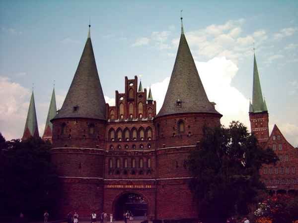 Das Holstentor in Lübeck