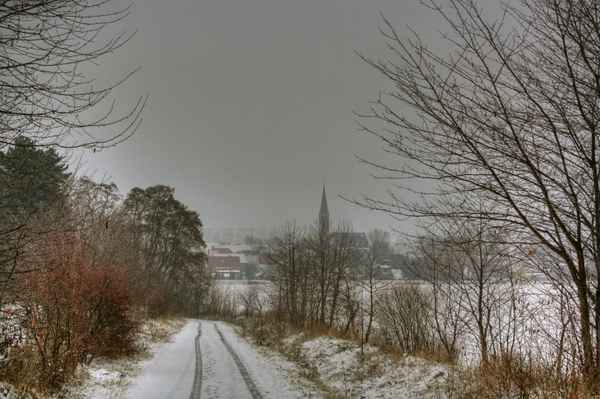 Wintereinbruch - HDR