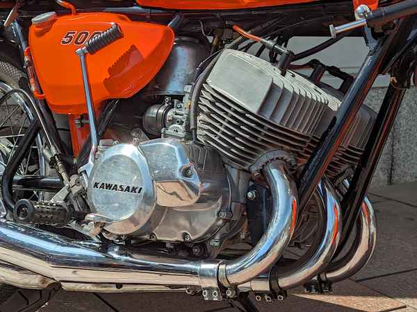 Kawa 500 2 Zylinder 2-Takt Motor