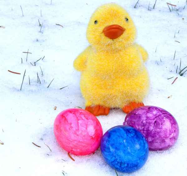 SCHNEE AN OSTERN?????