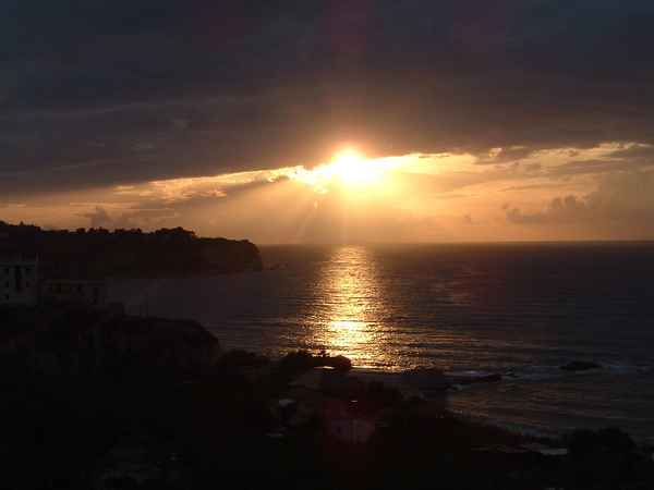 Sonnenuntergang Kalabrien