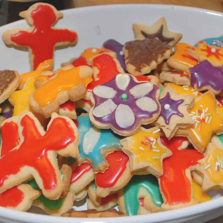 Leckere Weihnachtsplätzchen