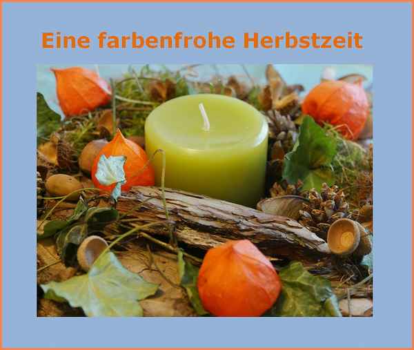 Farbenfroher Herbst