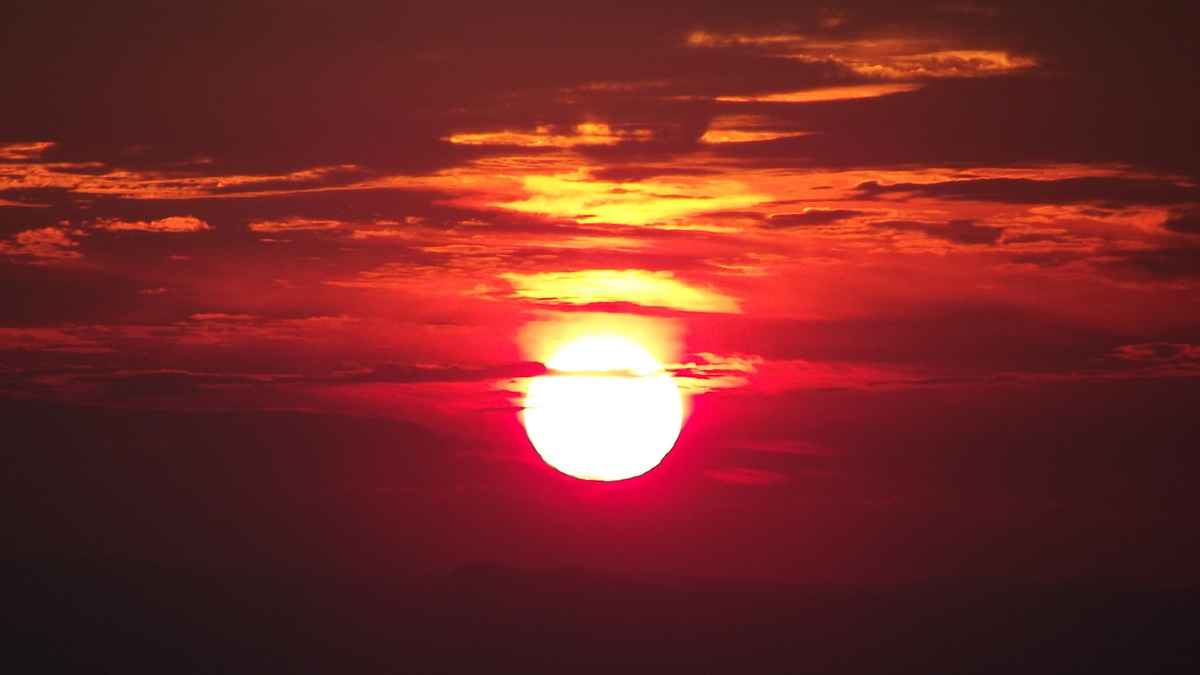 Cheaha Peak sundown im August 2011 (2)
